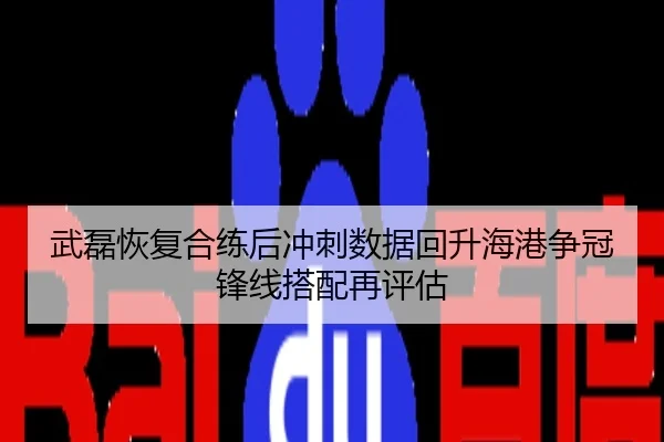 武磊恢复合练后冲刺数据回升海港争冠锋线搭配再评估 - poki